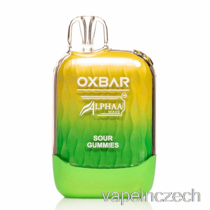 Oxbar X Alpha G8000 Jednorázové Kyselé Gummies Vape Pero